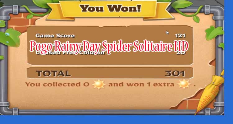 Pogo Rainy Day Spider Solitaire HD